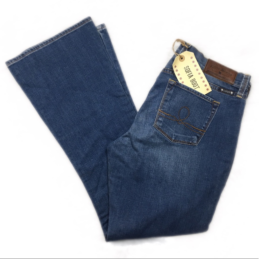 Lucky Brand Women's Bootcut Jeans - Medium Blue Denim